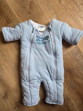 Light Blue Baby Merlin's Magic Sleepsuit